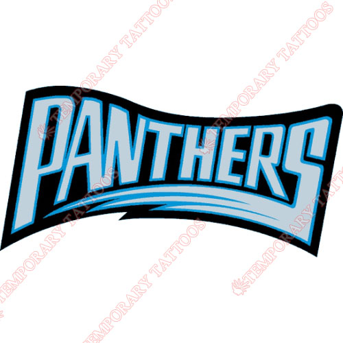 Carolina Panthers Customize Temporary Tattoos Stickers NO.441